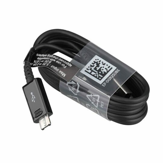 Micro-USB to USB Cable Black (1m) Bulk Original
