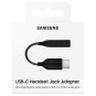 USB-C Headset Jack Adapter Black Retail Package